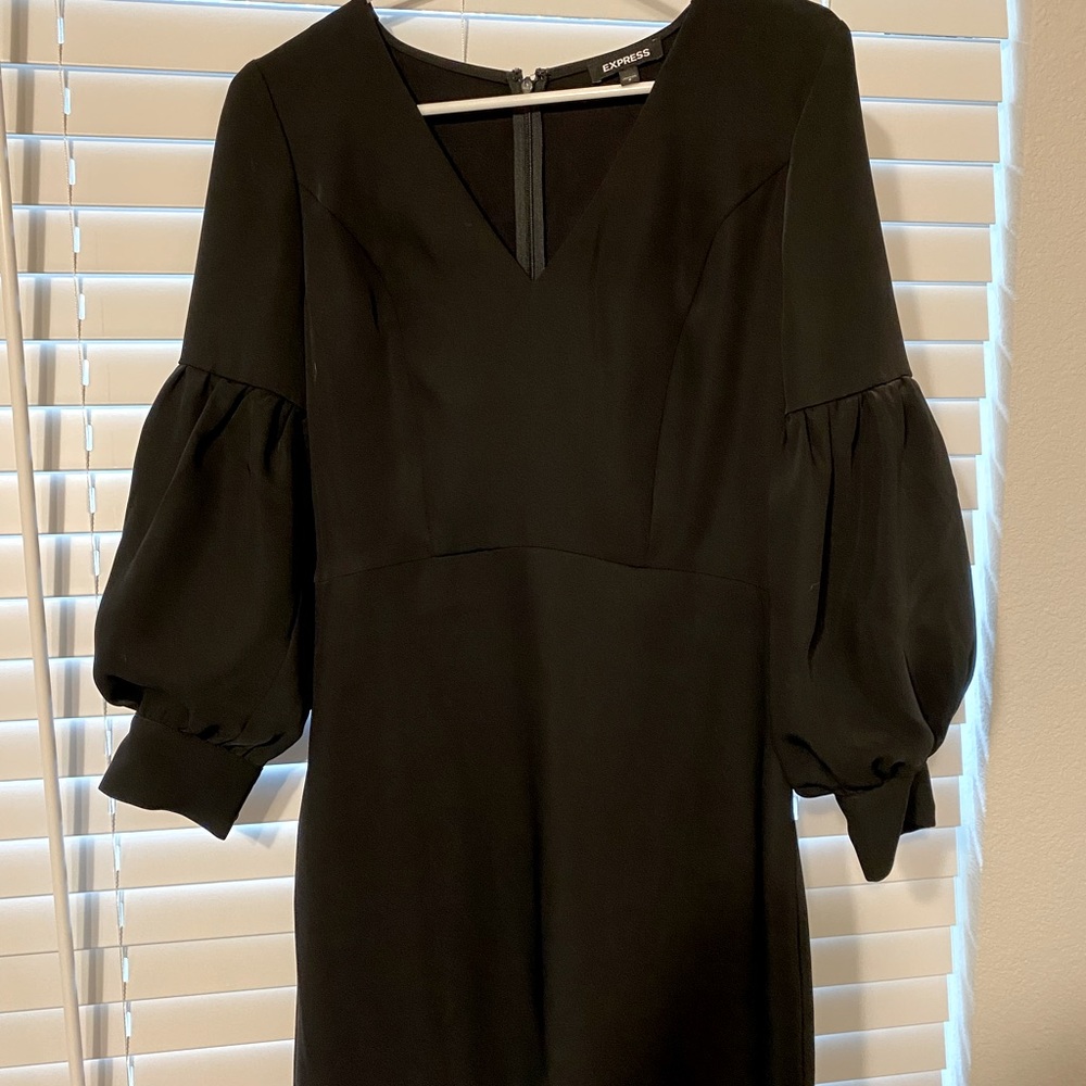 Express Puff Sleeve Mini Dress